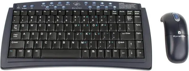 Main image of Gyration GP270-001 Black 88 Normal Keys 17 Function Keys RF Wireless lightweight Ultra Professional Optical Suite