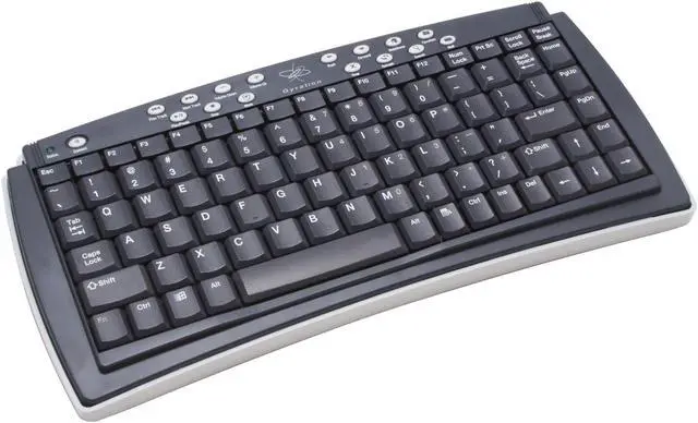 Main image of Gyration GO PRO 2.4 Optical Air Mouse and Compact Keyboard GP6105CKM 88 Normal Keys 15 Function Keys RF Wireless Mini Suite