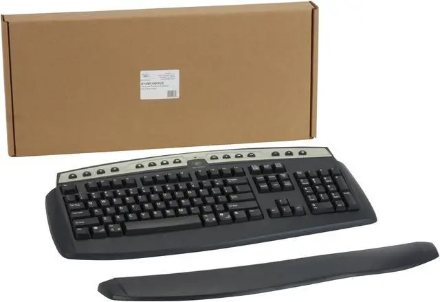 Alt view image 4 of 4 - Gyration GYAM1100FKUS Black 104 Normal Keys 15 Function Keys RF Wireless Standard GO 2.4 Series Full Size Keyboard - OEM