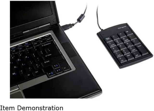 Alt view image 4 of 5 - TARGUS PAUK10U USB Ultra Mini Keypad