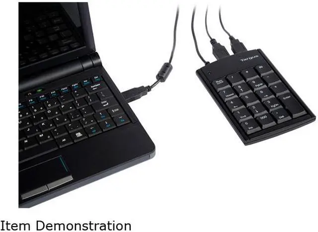 Alt view image 5 of 5 - TARGUS PAUK10U USB Ultra Mini Keypad