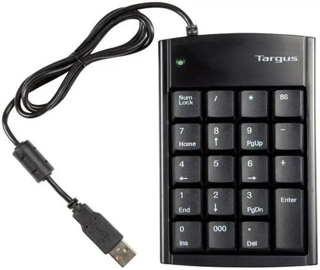 Alt view image 2 of 5 - TARGUS PAUK10U USB Ultra Mini Keypad