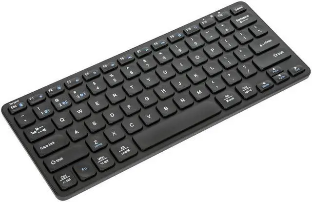 Alt view image 4 of 9 - Targus AKM620AMUS Keyboard & Mouse - Wireless Bluetooth 5.1 Keyboard - Wireless Bluetooth Mouse - Optical - 2400 dpi - 2 Button - Scroll Wheel - Black - Symmetrical - AAA - Compatible with PC, Mac