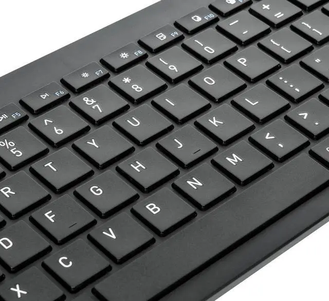Alt view image 5 of 8 - Targus AKM619AMUS Keyboard & Mouse - Wireless Bluetooth 5.1 Keyboard - Black - Wireless Bluetooth Mouse - Optical - 2400 dpi - 2 Button - Scroll Wheel - Black - AAA - Compatible with PC, Mac
