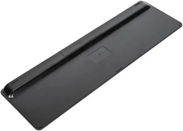 Alt view image 4 of 6 - Targus Full-Size Multi-Device Bluetooth Antimicrobial Keyboard - Wireless Connectivity - Bluetooth - 104 Key - PC, Mac - AAA Battery Size Supported - Black - AKB864US
