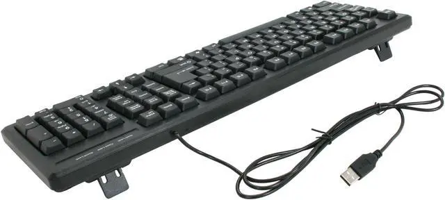 Alt view image 3 of 9 - DCT Factory KBJ-315U Black USB Wired Standard Keyboard
