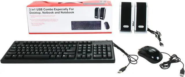 Alt view image 9 of 9 - DCT Factory KBJ-315U Black USB Wired Standard Keyboard