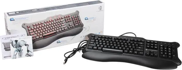 Alt view image 6 of 6 - Mad Catz MCB44026N0B2/04/1 V5 Keyboard