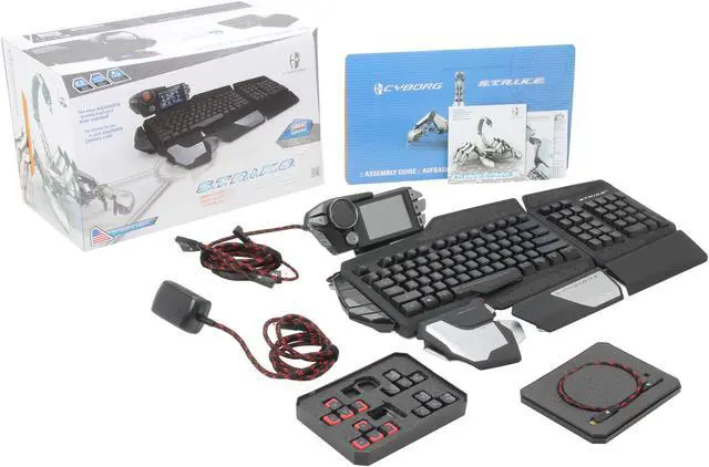 Alt view image 5 of 5 - Mad Catz S.T.R.I.K.E.7 Gaming Keyboard for PC