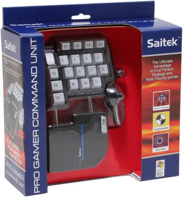Alt view image 6 of 6 - Saitek PZ31A Pro Gamer Command Pad