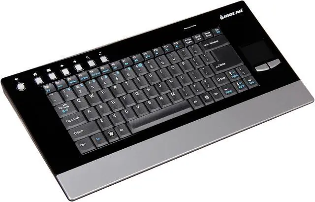 Main image of IOGEAR GKM611B Black 82 Normal Keys Bluetooth Wireless Slim Multi-Link Keyboard with Touchpad