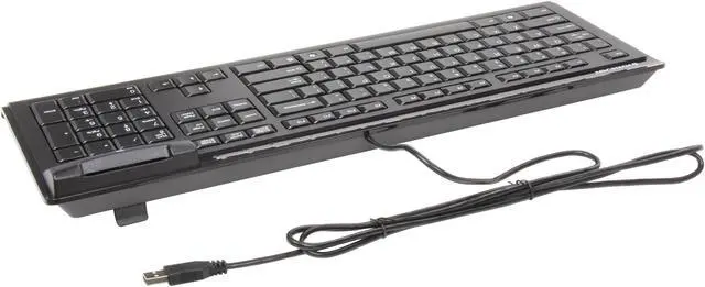Alt view image 3 of 4 - IOGEAR GKBSR201 Black 104 Normal Keys USB Wired Standard Keyboard With Integrated Smart Card Reader