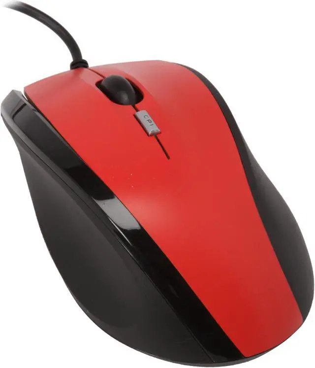 Alt view image 4 of 9 - ATOP ACM-101RB Red/Black 107 Normal Keys PS/2 Standard Matching color Keyboard and mouse combo set - OEM