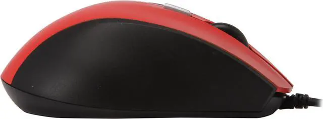 Alt view image 6 of 9 - ATOP ACM-101RB Red/Black 107 Normal Keys PS/2 Standard Matching color Keyboard and mouse combo set - OEM
