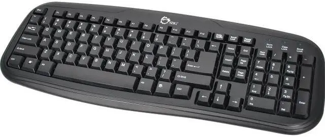 Main image of SIIG JK-US0012-S1 Black 103 Normal Keys USB See Details Standard Desktop Keyboard