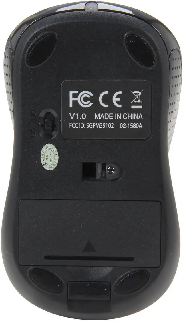 Alt view image 6 of 7 - SIIG JK-WR0812-S1 Black 102 Normal Keys 10 Function Keys USB RF Wireless Slim Multimedia Keyboard & Mouse