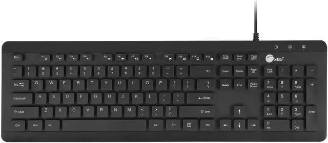 Main image of SIIG Industrial Grade Washable & Dustproof USB Multimedia Keyboard JK-US0U11-S1
