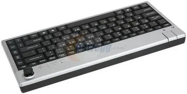 Alt view image 4 of 5 - ione KBP20 Silver & Black 87 Normal Keys RF Wireless Ultra slim size design Keyboard