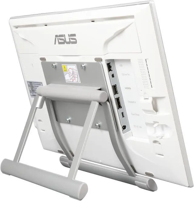 Alt view image 7 of 9 - ASUS PT201Q White 19.5" USB Capacitive 19.5" Touch Display w/t Pen Digitizer 250 cd/m2 3000:1 Built-in Speakers