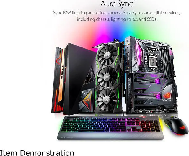Alt view image 8 of 10 - ASUS ROG Strix Flare RGB Mechanical Gaming Keyboard with Cherry MX Silent Red Switches, Aura Sync RGB Lighting, Customizable Badge, USB Pass-Through and Media Controls