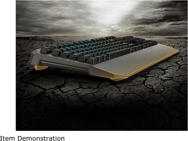 Alt view image 6 of 9 - ASUS TUF Gaming K5 Mechanical Membrane RGB Gaming Keyboard with Programmable Onboard Memory, Media Controls and Aura Sync RGB Lighting