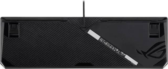 Alt view image 4 of 5 - ASUS ROG Strix Scope RGB Mechanical Gaming Keyboard with Cherry MX Red Switches, Aura Sync RGB Lighting, Quick-toggle Shortcut, 2X Wider Ergonomic Ctrl Key for Greater FPS Precision