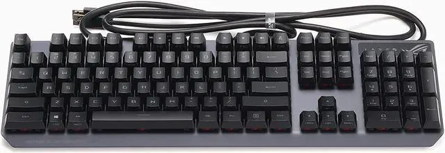 Alt view image 12 of 12 - ASUS XA05 ROG Strix Scope RX/RD/US Mechanical Gaming Keyboard with ROG RX Red Optical Mechanical Switch
