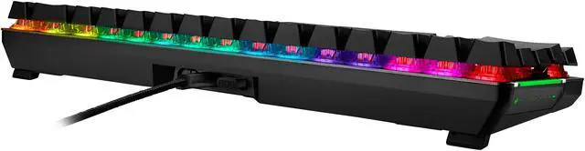 Alt view image 8 of 9 - ASUS ROG Falchion NX 65% Wireless RGB Gaming Mechanical Keyboard | ROG NX Blue Clicky Switches, PBT Doubleshot Keycaps, Wired / 2.4G Hz, Touch Panel, Keyboard Cover Case, Macro Support