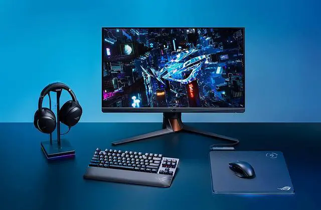 Alt view image 14 of 14 - ASUS ROG Strix Scope RX TKL Wireless Deluxe - 80% Gaming Keyboard, Tri-Mode Connectivity (2.4GHz RF, Bluetooth, Wired), ROG RX Red Optical Mechanical Switches, PBT Keycaps, RGB, Wrist Rest, Black