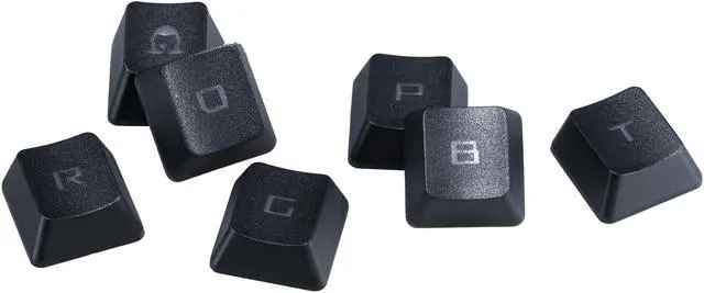 Alt view image 6 of 8 - ASUS ROG PBT Doubleshot Keycap Set for ROG RX Switches, black