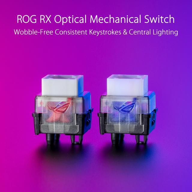 Alt view image 2 of 7 - ASUS ROG Claymore II Wireless Modular Gaming Mechanical Keyboard (ROG RX Blue Switches, detachable numpad & wrist rest for TKL 80%/100%, Aura Sync, media controls, fast charge, USB 2.0 Passthrough)
