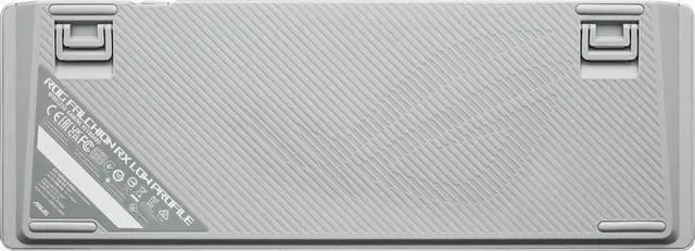Alt view image 2 of 9 - ASUS ROG Falchion RX Low Profile 65% Compact Wireless Gaming Keyboard, Pre-lubed ROG RX Blue Low-Profile Optical Switches, Tri-mode Connection, MacOS Support, ABS Keycaps, RGB-White