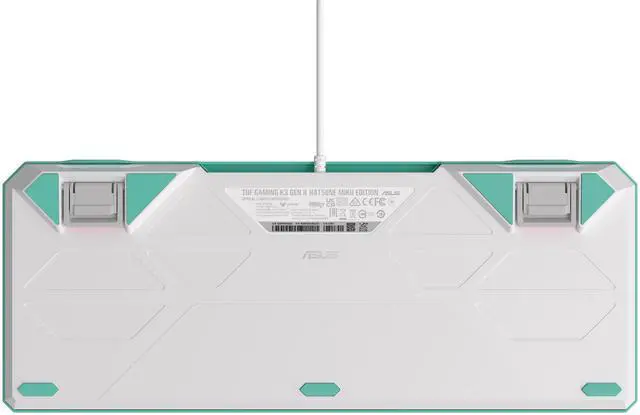 Alt view image 6 of 6 - ASUS TUF Gaming K3 Gen II Hatsune Miku Edition Optical-Mechanical RGB Keyboard with IP57 Waterproof and Dust Resistance