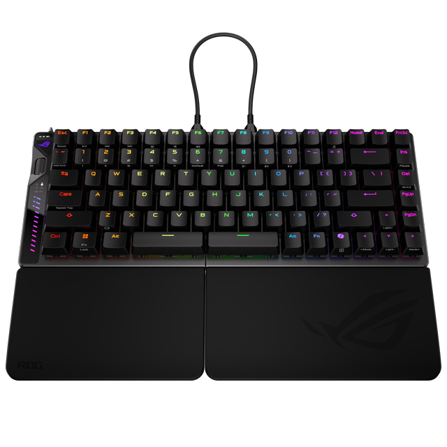 Alt view image 2 of 10 - ASUS M703 ROG Falcata Ace 75% Wireless Gaming Keyboard