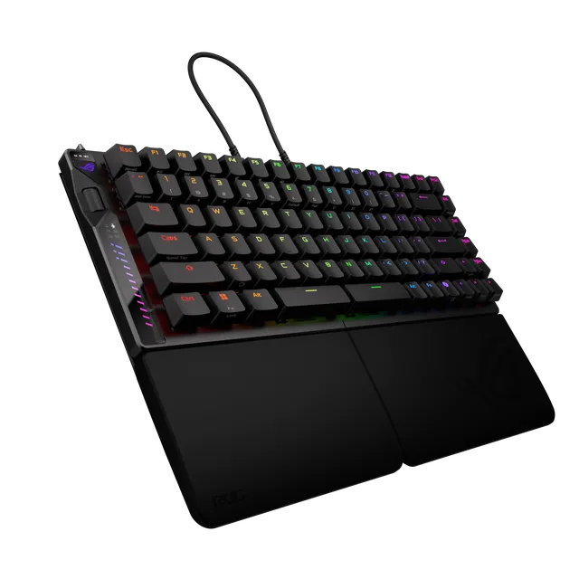 Alt view image 5 of 10 - ASUS M703 ROG Falcata Ace 75% Wireless Gaming Keyboard