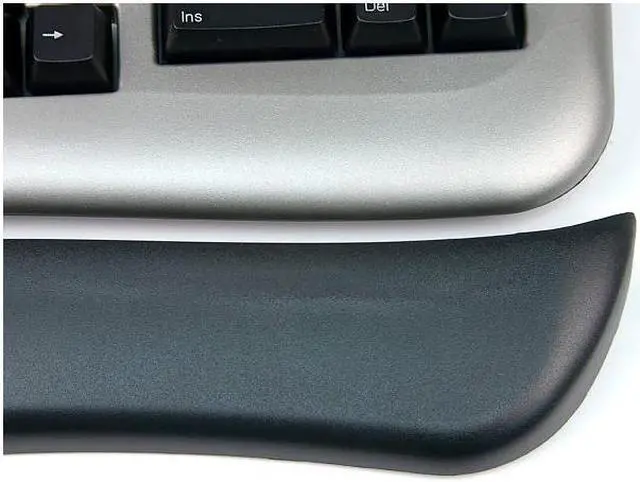 Alt view image 3 of 7 - Rosewill RK-028 SLV Silver 103 Normal Keys 31 Function Keys USB or PS/2 Standard Keyboard