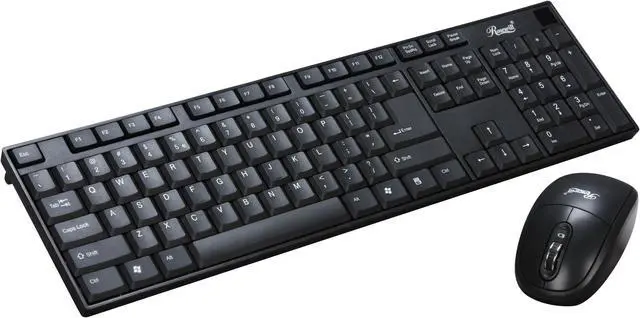 Main image of Rosewill RKM-800RF 2.4 GHz Cordless Slim Keyboard and Mouse Combo