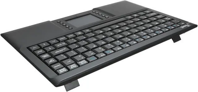Alt view image 3 of 4 - Rosewill RK-V1TP 88 Normal Keys 2.4GHz Wireless Touchpad Keyboard