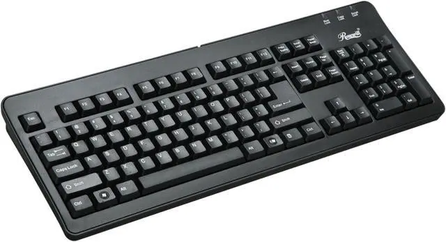 Main image of Rosewill RK-800G Black 104 Normal Keys PS/2 Wired Gaming Keyboard