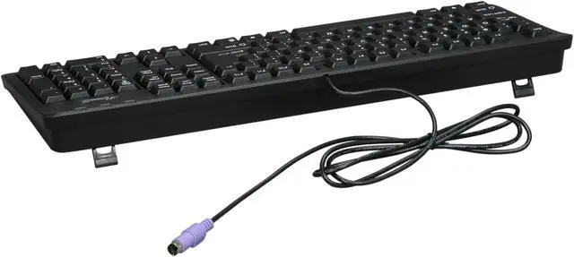 Alt view image 3 of 5 - Rosewill RK-800G Black 104 Normal Keys PS/2 Wired Gaming Keyboard