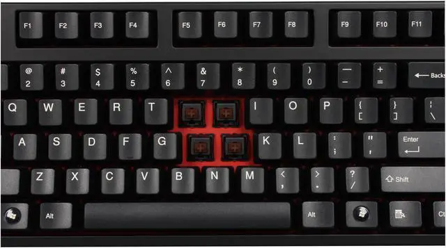 Alt view image 4 of 6 - Rosewill RK-9000BR - Mechanical Keyboard with Cherry MX Brown Switches