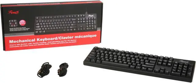 Alt view image 6 of 6 - Rosewill RK-9000BR - Mechanical Keyboard with Cherry MX Brown Switches