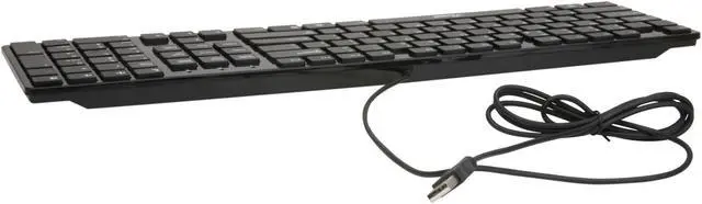 Alt view image 3 of 4 - Rosewill RIKB-11001 X-Slim Keyboard with Low Profile Chiclet Keycap Design