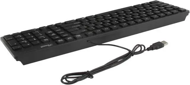Alt view image 3 of 4 - Rosewill RIKB-11002 Slim Keyboard with Low Profile Chiclet Keycap Design