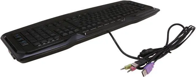 Alt view image 3 of 4 - Rosewill Gaming Keyboard RK-8200 (RIKB-11004) with Blue Backlight