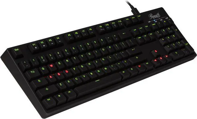 Main image of Rosewill Helios RK-9200BL - Dual LED Illuminated Mechanical Keyboard with Cherry MX Black Switches