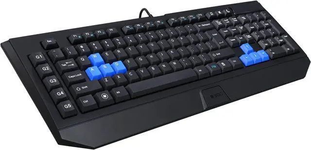 Main image of Rosewill RK-8300 - Wired Gaming Keyboard - Anti-Ghosting, 5 Profile Settings, Adjustable Key Speed