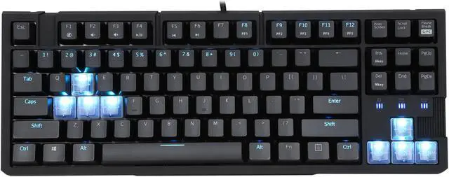 Alt view image 4 of 17 - Rosewill RGB80 - 16.8 Million Color Illuminated Mechanical Gaming Keyboard