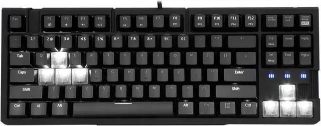 Alt view image 6 of 17 - Rosewill RGB80 - 16.8 Million Color Illuminated Mechanical Gaming Keyboard