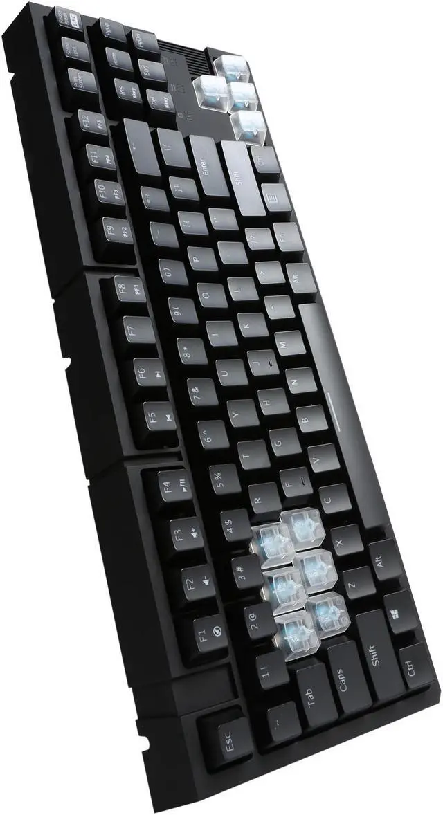 Alt view image 14 of 17 - Rosewill RGB80 - 16.8 Million Color Illuminated Mechanical Gaming Keyboard